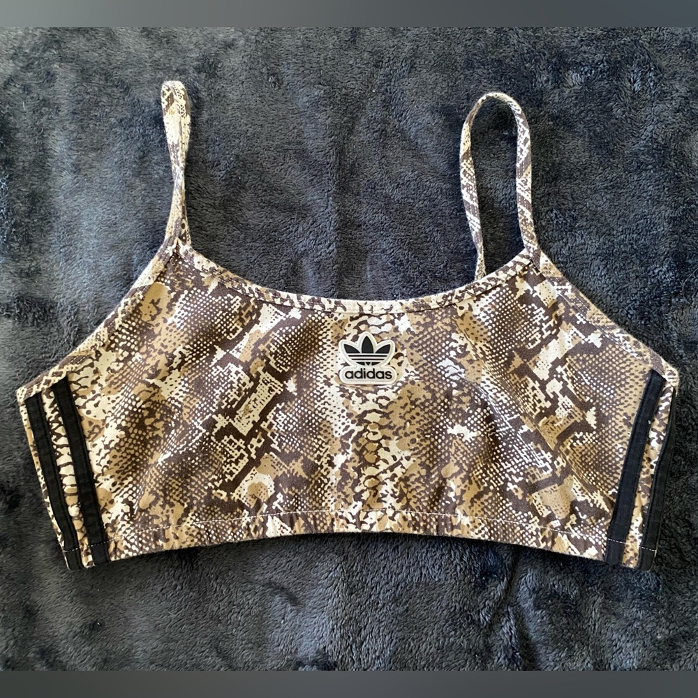 Adidas Originals Women's Snakeskin Bra Top